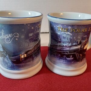 The Polar Express/Warner Bros Mugs Movies Christmas Cottagecore Trains